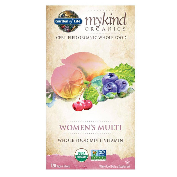 Garden of Life Garden Of Life MyKind Organics Women's Multi 120 Tablets 