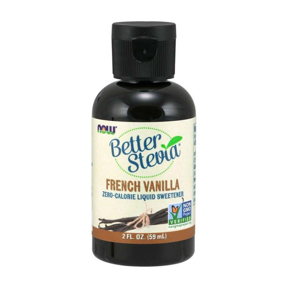  Now Foods Better Stevia Vanilla Liquid 2 Oz 