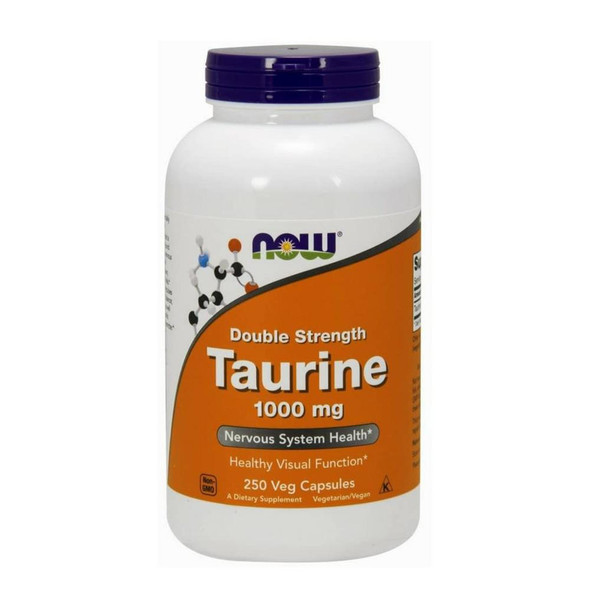  Now Foods Taurine 1000 Mg 250 Capsules 