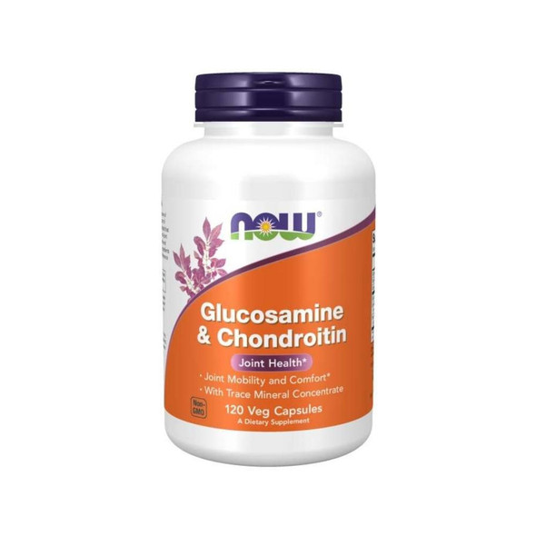  Now Foods Glucose & Chondroitin With Trace Minerals 120 Capsules 