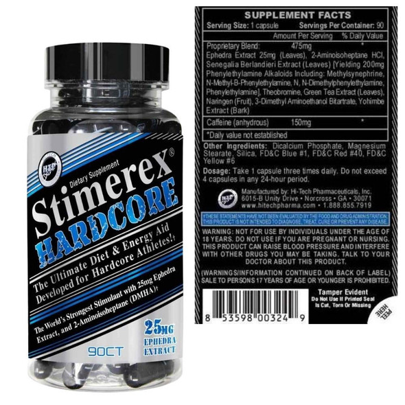Stim Rex Black Tabs 90ct