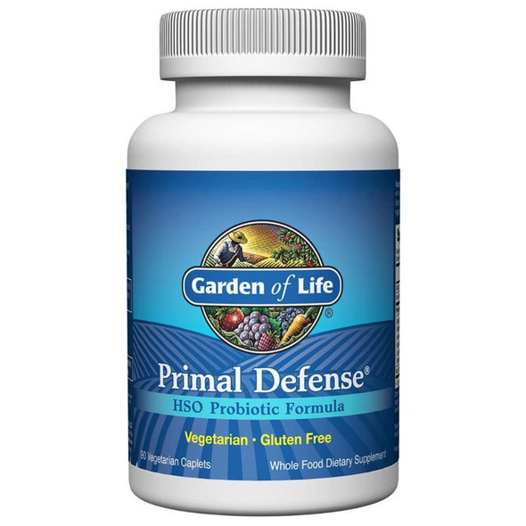  Garden of Life Primal Defense HSO Probiotic Formula 90 Caplets 