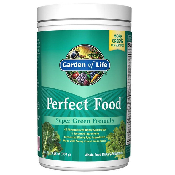  Garden of Life Perfect Food Super Green Formula 300 grams 