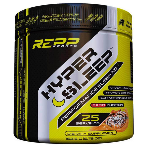 REPP Sports Hyper Sleep 25 Servings Specialty Health Products REPP SPORTS Cinnamon Swirl  (1745714315307)