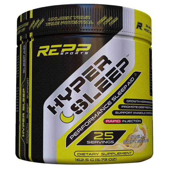REPP Sports Hyper Sleep 25 Servings Specialty Health Products REPP SPORTS Vanilla Soft Serve  (1745714315307)