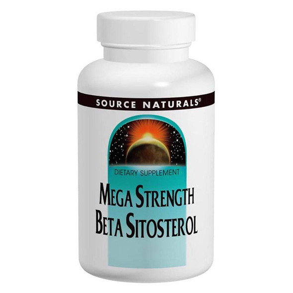  Source Naturals Beta Sitosterol Mega Strength 375mg 120 Tablets 