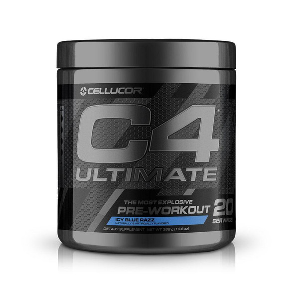 Cellucor C4 Ultimate 30 Servings | Intense Hard Hitting Pre-Workout Pre-Workouts Cellucor Icy Blue Razz  (1805878951979)
