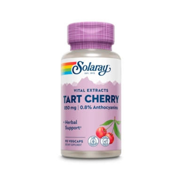  Solaray Tart Cherry 425mg 90 Vege Capsules 