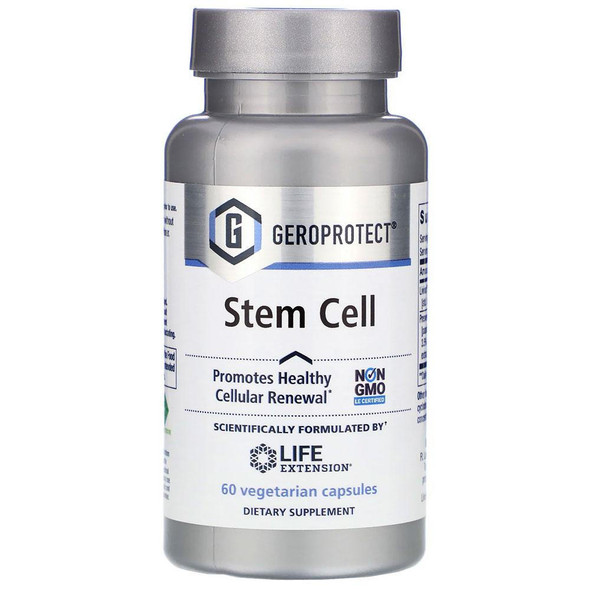  Life Extension Geroprotect Stem Cell 60 Vege Capsules 