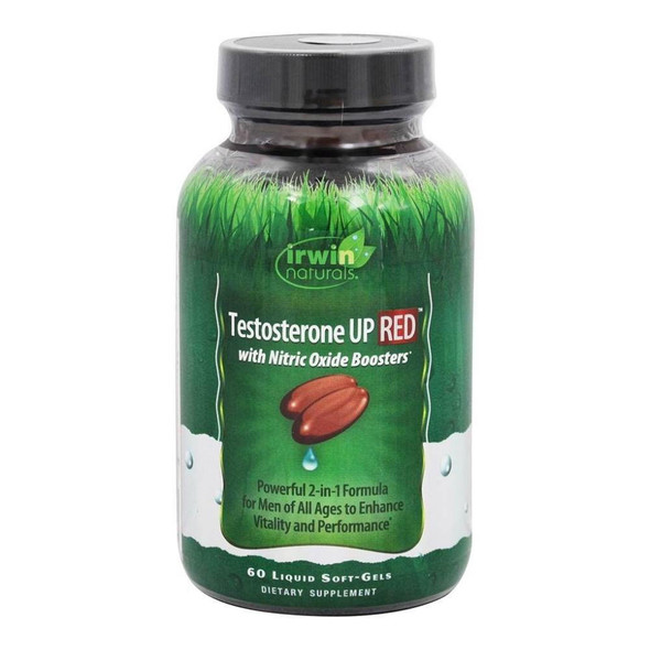 Irwin Naturals Irwin Testosterone Up RED 60 Liquid Soft Gels 