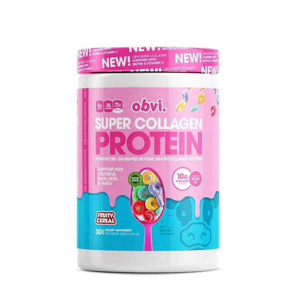  Obvi Super Collagen Protein 30 Servings 