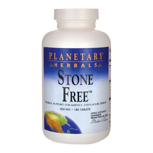  Planetary Herbals Stone Free 820mg 180 Tablets 