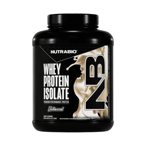  NutraBio 100% Whey Protein Isolate 75 Servings 
