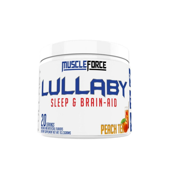Muscle Force Lullaby Specialty Health Products MuscleForce Peach Tea 