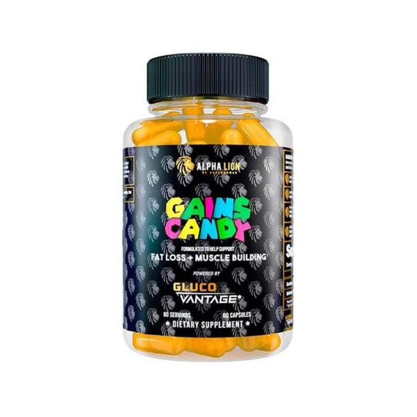  Alpha Lion Gains Candy Glucovantage 60 Capsules 