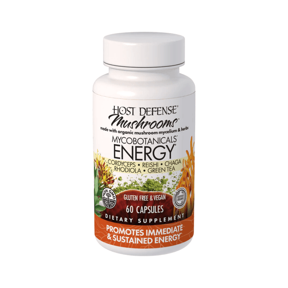 Fungi Perfect Host Defense MyoBotanicals Energy 60 Count 