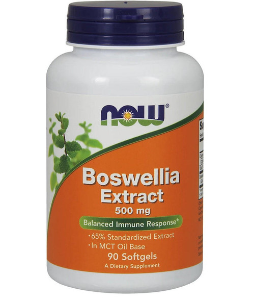  Now Foods BOSWELLIA EXTRACT 500mg 90 Soft Gels 