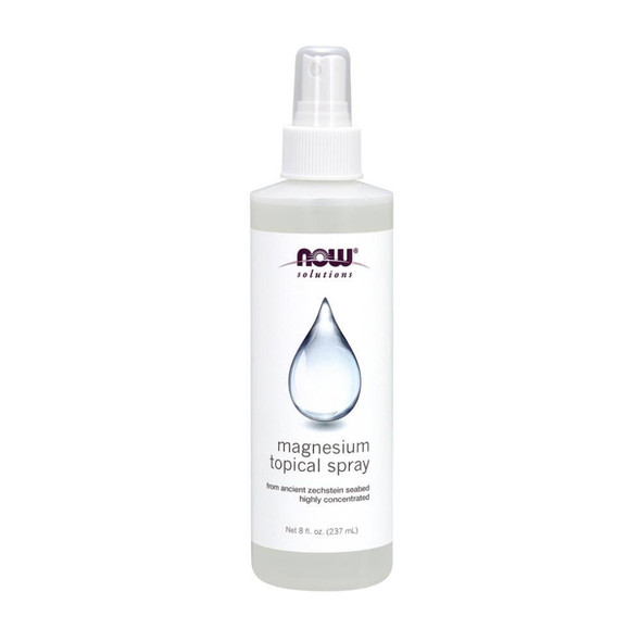  Now Foods MAGNESIUM TOPICAL SPRAY 8OZ 