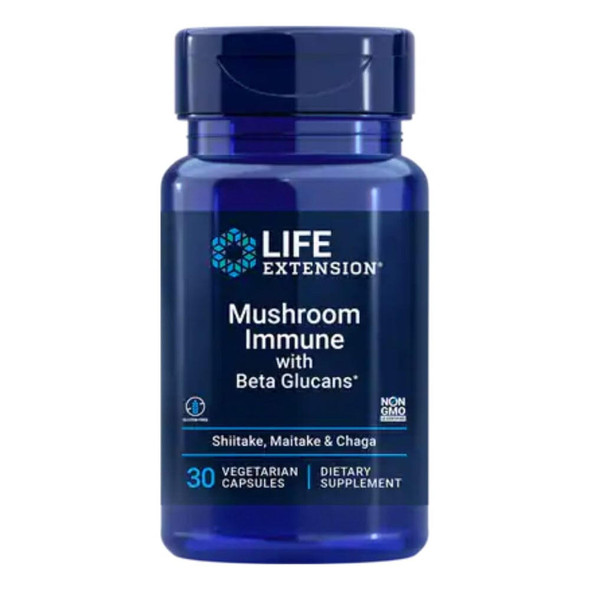  Life Extension Mushroom Immune With Beta Glucans 