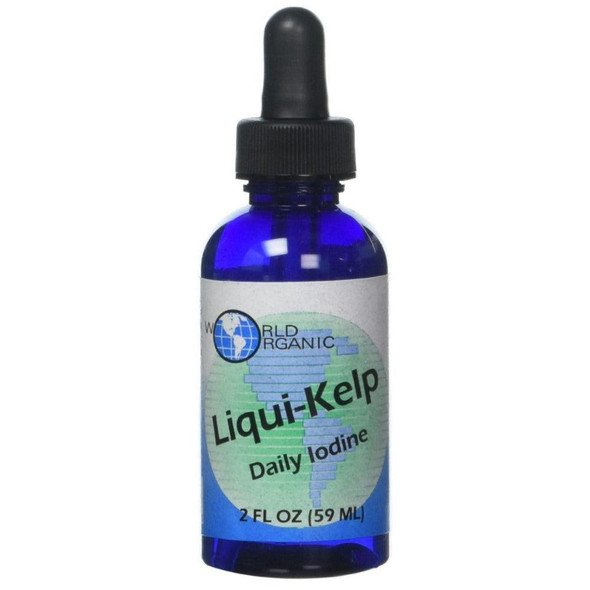  World Organic Liqui-Kelp Daily Iodine 2 Fluid Ounces 