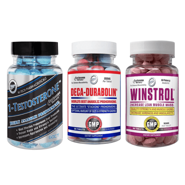  Hi Tech Pharmaceuticals DecaDuraTestStrol Cutting Stack 