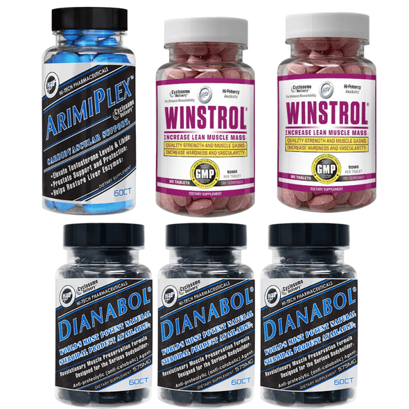 Hi-Tech Pharmaceuticals 8 Week Hi Tech Pharmaceuticals Winstrol & Dianabol Stack 