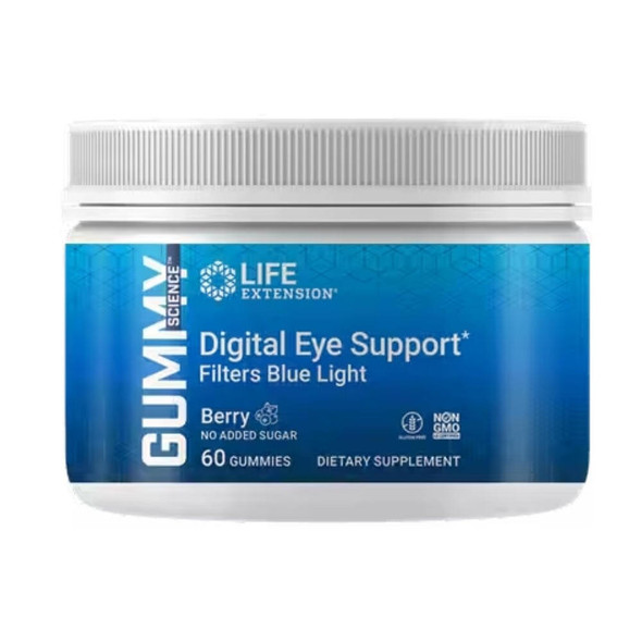  Life Extension Digital Eye Support 60 Gummies 