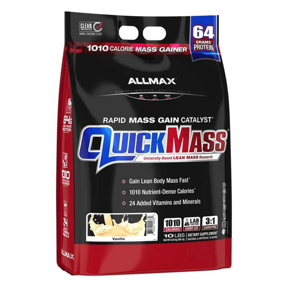 Allmax Nutrition Allmax QuickMass Mass Gainer 10lbs 