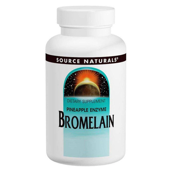  Source Naturals Bromelain 500mg 60 Capsules 