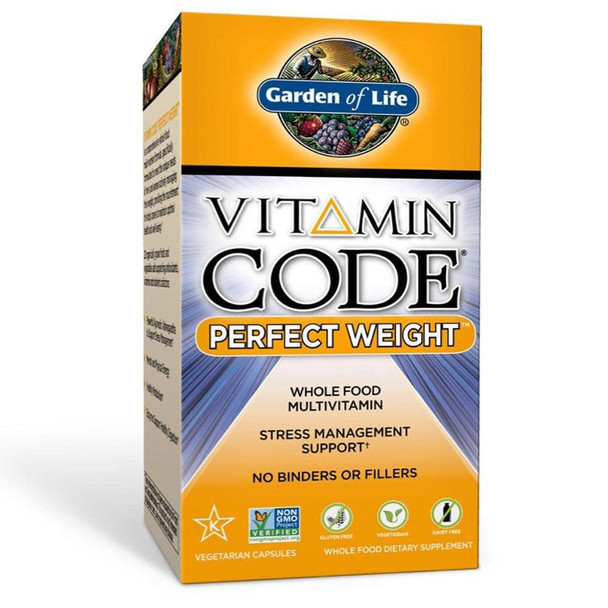  Garden of Life Vitamin Code Perfect Weight Formula 120 Vege Capsules 