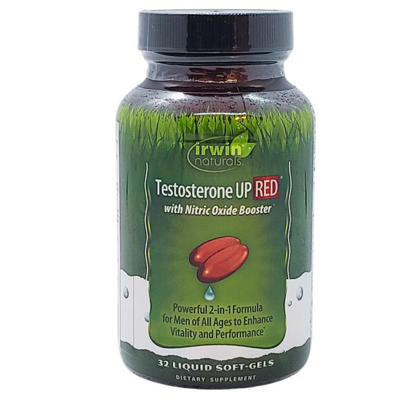  Irwin Naturals Testosterone Up RED 32 Softgels 