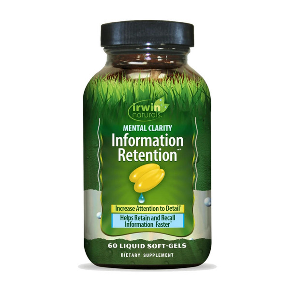  Irwin Naturals Information Retention 60 Softgels 