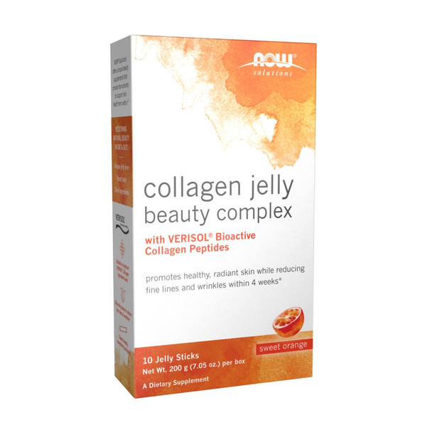  Now Foods Collagen Jelly 10 Sticks 