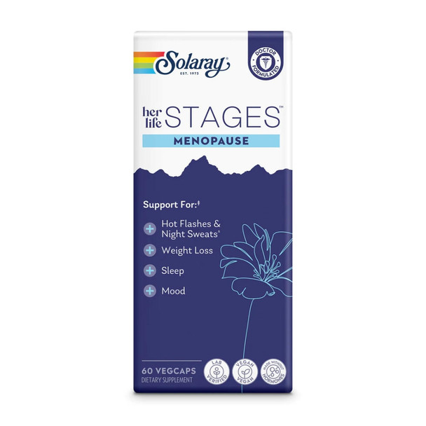  Solaray Her Life Stages Menopause 60 Capsules 