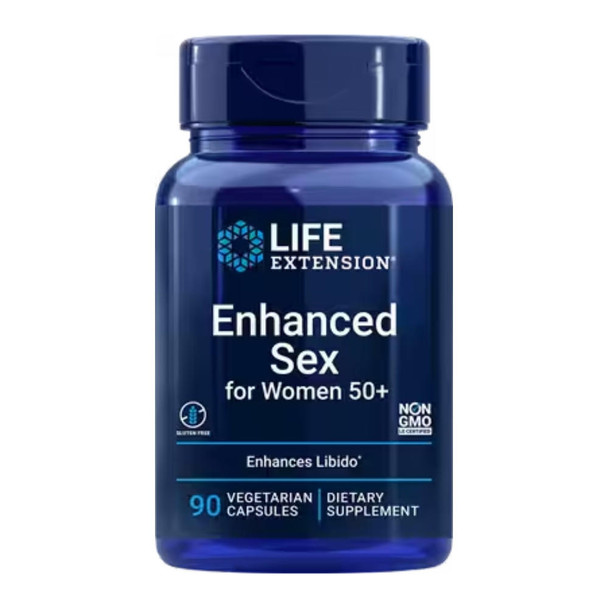  Life Extension Enhanced Sex For Women 50+ 90 Vege Caps 