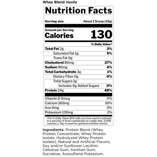 Rule1 Rule 1 Whey Blend Protein 5 lbs 