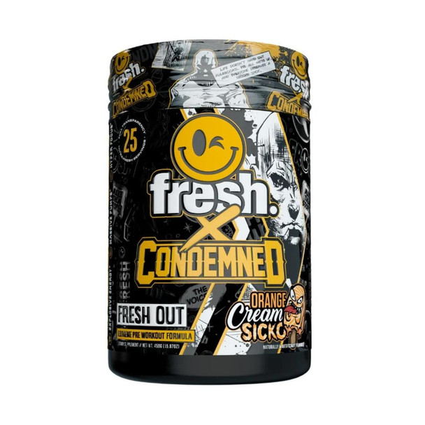 Condemned Labratoriez Condemned Labz X Fresh Supps Fresh Out Pre-Workout 25 Servings 
