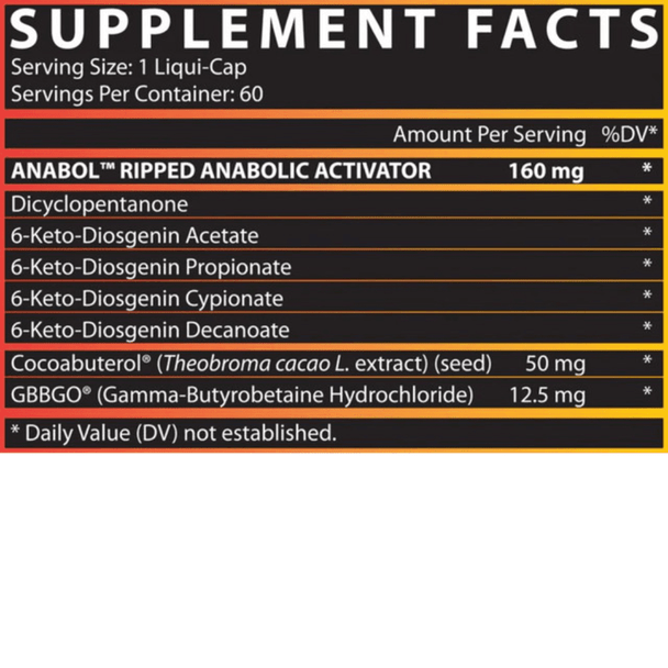 Nutrex Research Nutrex Anabol Ripped 60 Capsules 