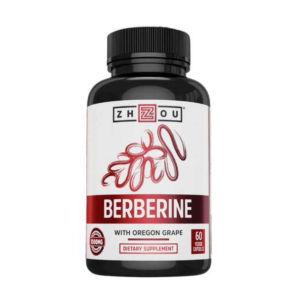  ZHOU Berberine 60 Capsules 