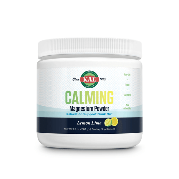 Kal KAL Calming Magnesium Powder Lemon Lime 40 Servings 
