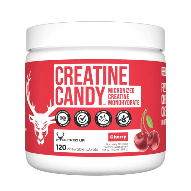  Bucked Up Creatine Candy 120 Count 