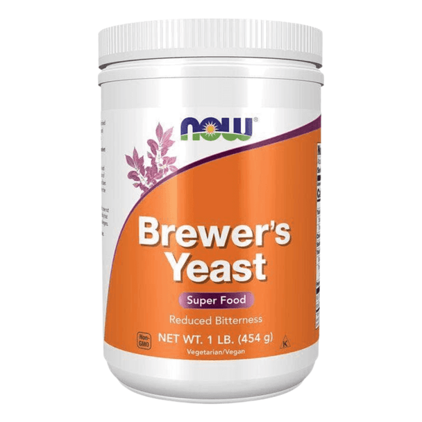  CLEARANCE: Now Foods Brewer's Yeast Super Food 1lbs EXP 10/2025 