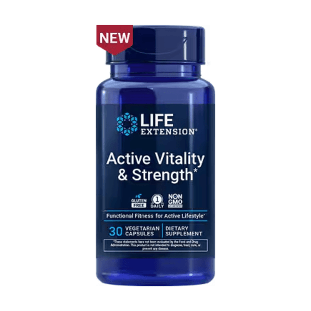  Life Extension Active Vitality & Strength 30 Capsules 