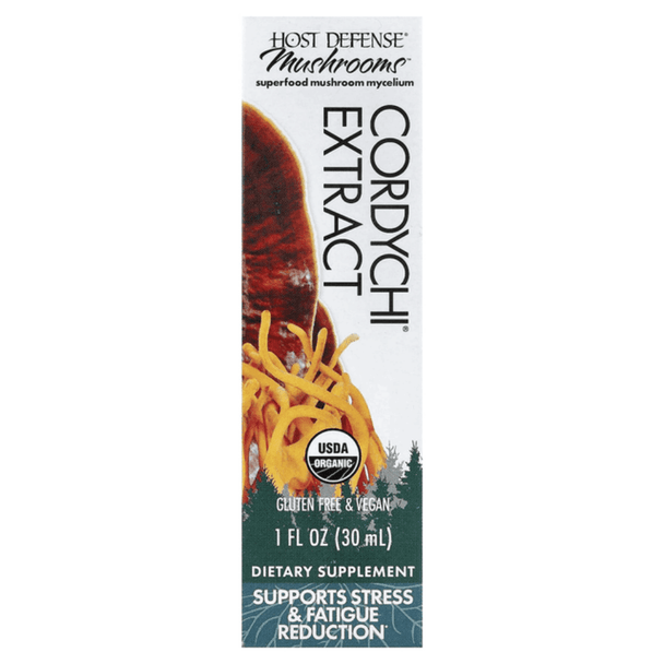  CLEARANCE: Host Defence Cordychi Extract 1fl oz EXP 04/10/2026 