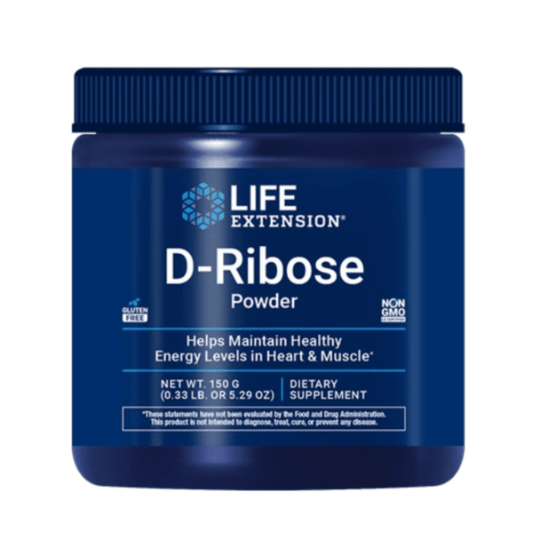  CLEARANCE: Life Extension D-Ribose 150g EXP 04/2026 