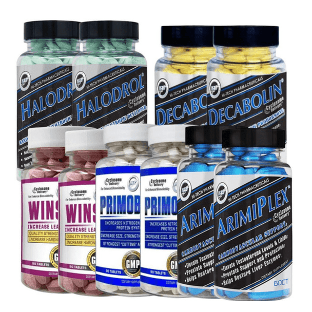 Hi-Tech Pharmaceuticals 24 Week Hi-Tech Pharmaceuticals Winter Bulking Summer Cutting Stack 