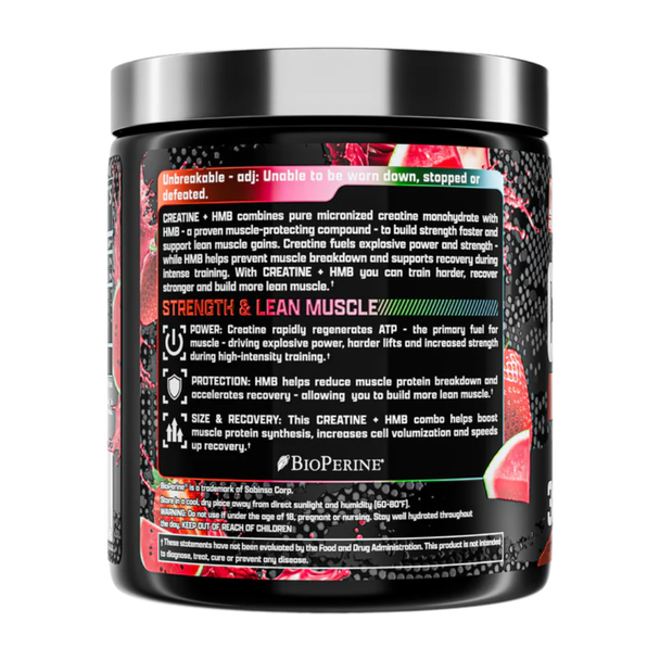 Nutrex Research Creatine + HMB 30 Servings - Strawberry Watermelon Info