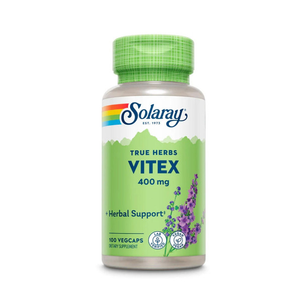  Solaray Vitex 400mg 100 Capsules 