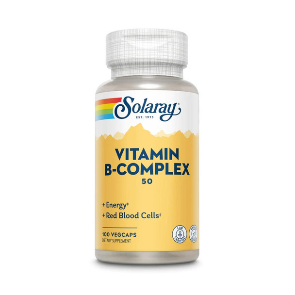  Solaray B-Complex 50 50 Capsules 