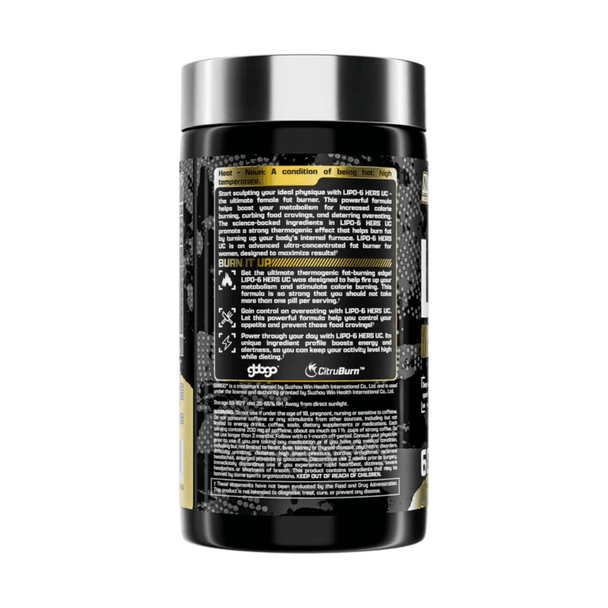 Nutrex Research Lipo 6 Black Hers Ultra Concentrate 60 Caps 